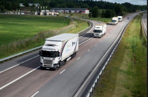 scania transporte platooning