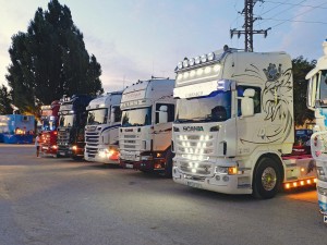concentración iniesta camiones