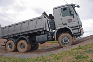 MB Actros obras