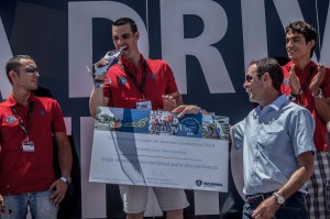 Scania, joven, conductor, campeonato, 2014