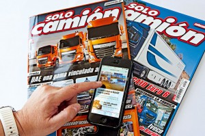 solo camión, web, tablet, smartphone