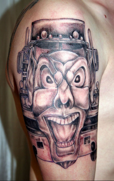 tatuaje camión