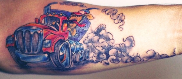 tatuaje camión