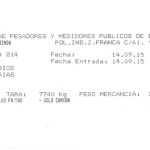 Báscula Volvo FH500 Dual Clutch