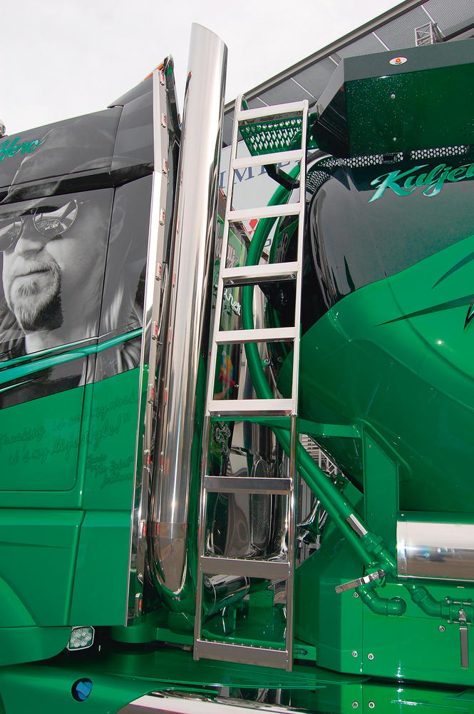 Mercedes-Benz Actros decorado