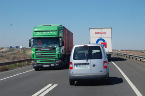 Controles DGT camión furgo