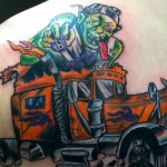 tatuaje camión