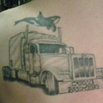 tatuaje camión