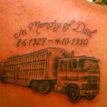 tatuaje camión