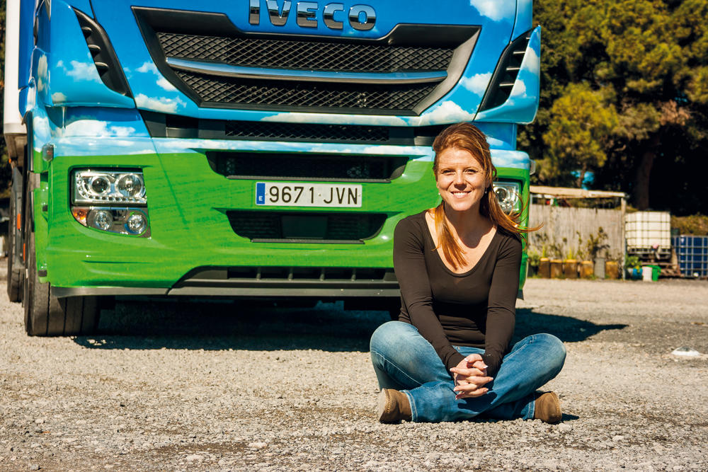 Camionera Eva Maria Farran