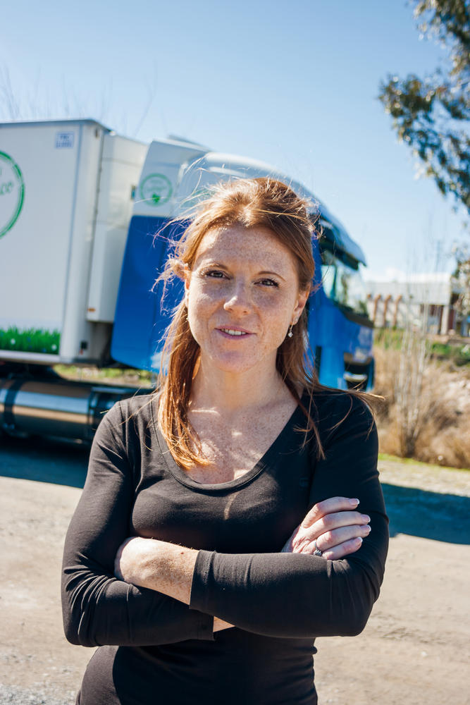 Camionera Eva Maria Farran
