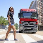 Camionera Begoña Urmeneta