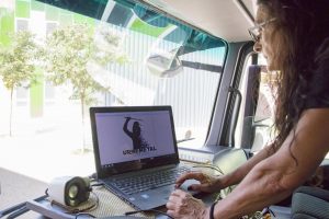 Camionera Begoña Urmeneta