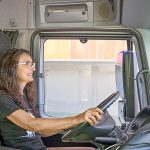 Camionera Begoña Urmeneta