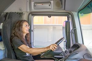 Camionera Begoña Urmeneta