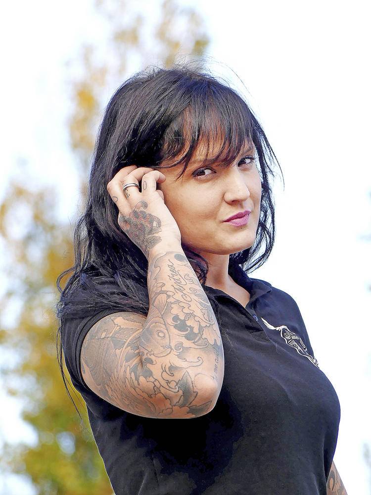 Camionera Cristina Muñoz