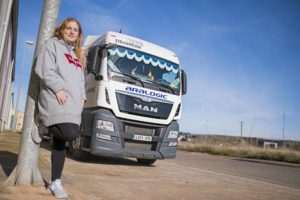 Camionera Alexandra Zueras