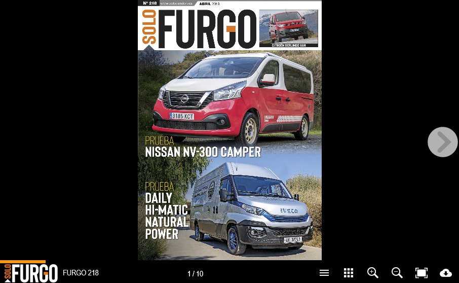 Solo Furgo 218 Abril 2019