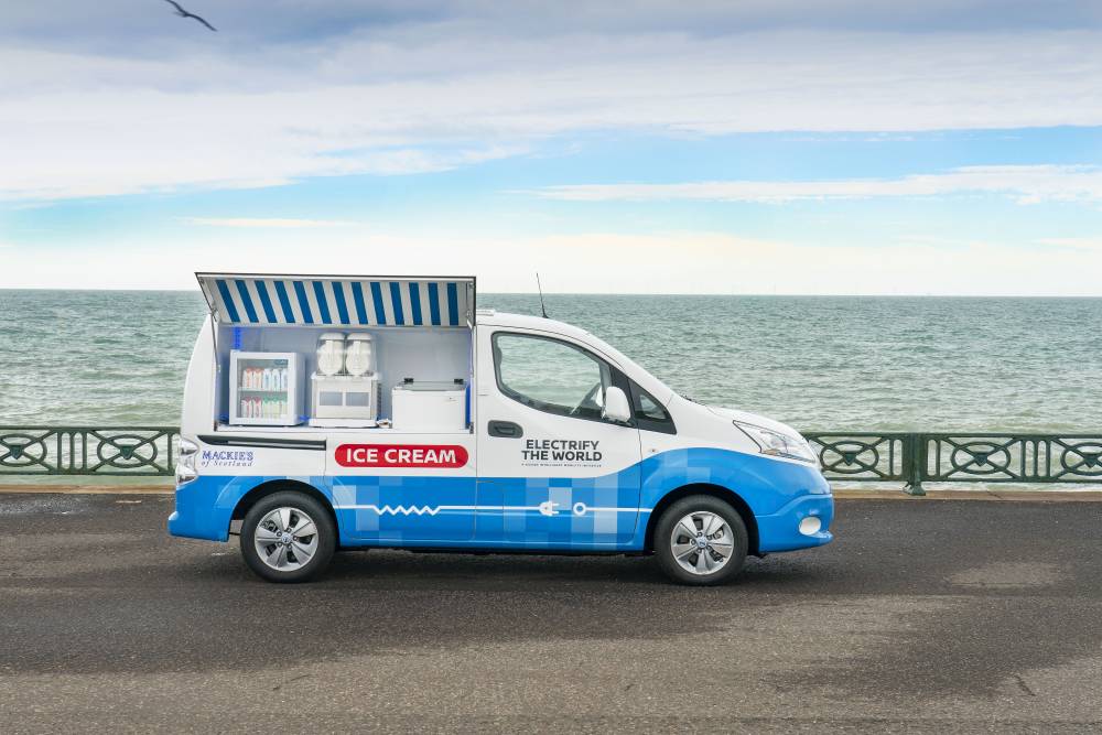 Nissan e-NV200 helados