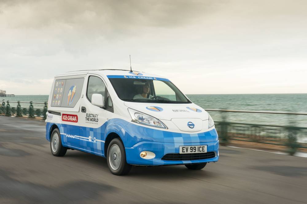 Nissan e-NV200 helados