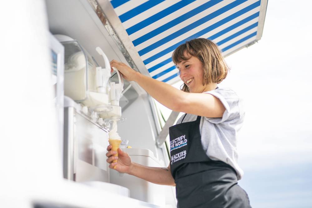 Nissan e-NV200 helados
