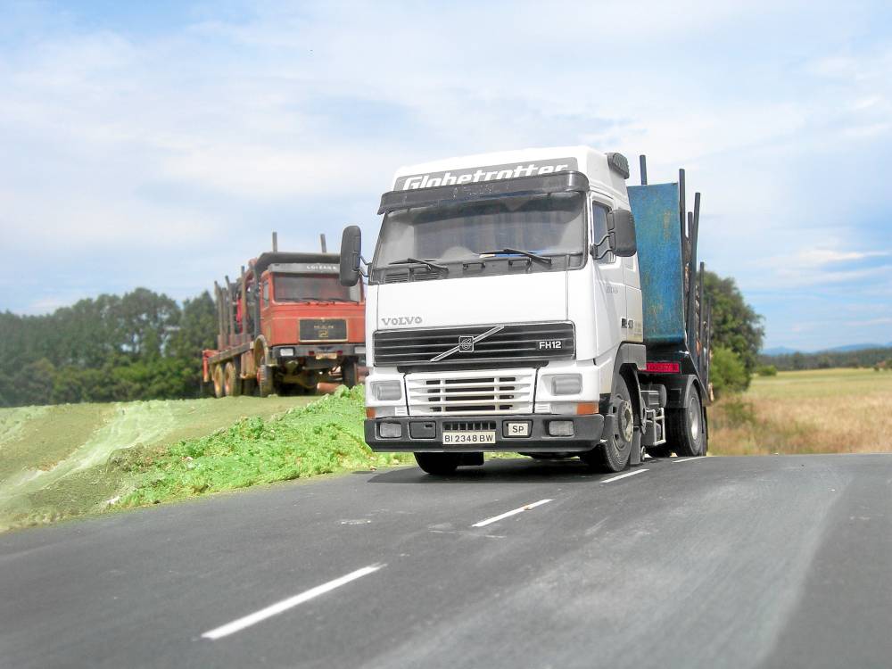 20 aniversario MAN F90 y Volvo FH12