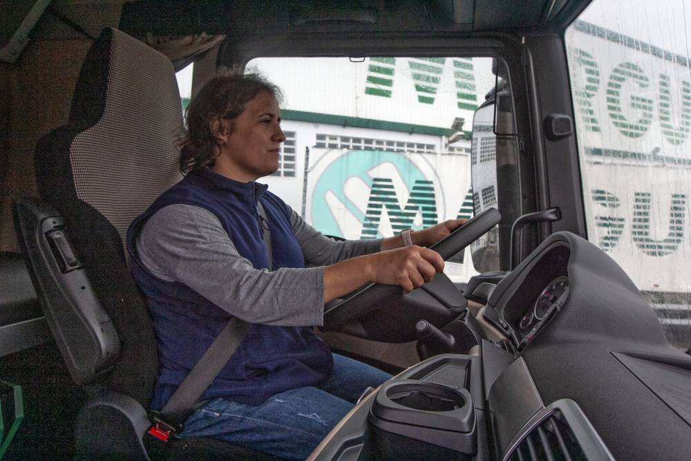 Camionera Susana Vidrago Antunes