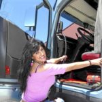 Camionera Mª Dolores Jiménez