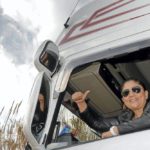 Andrea Nájera camionera