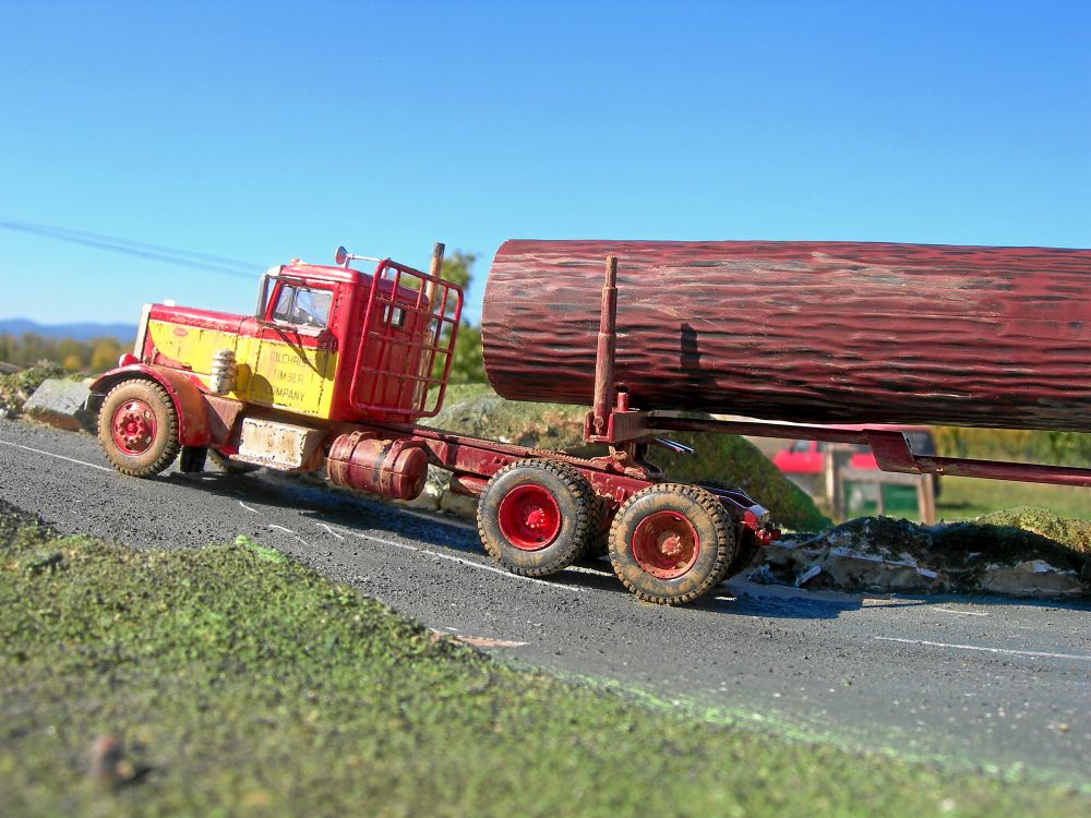 maqueta peterbilt