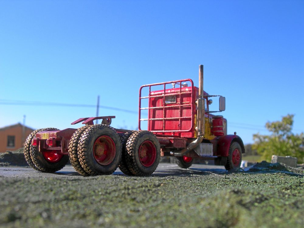 maqueta peterbilt