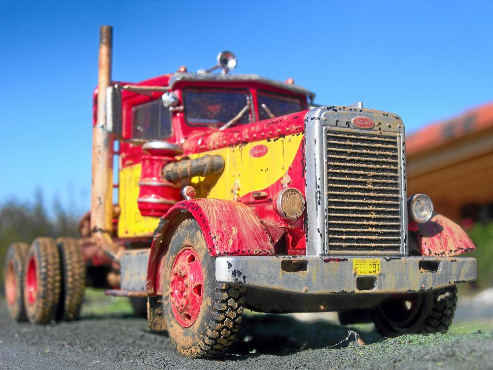 maqueta peterbilt