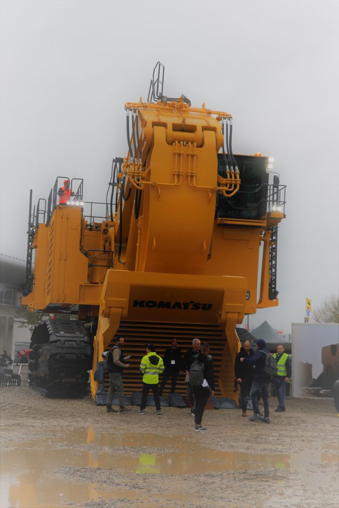komatsu bauma