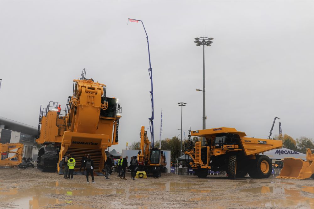 komatsu bauma