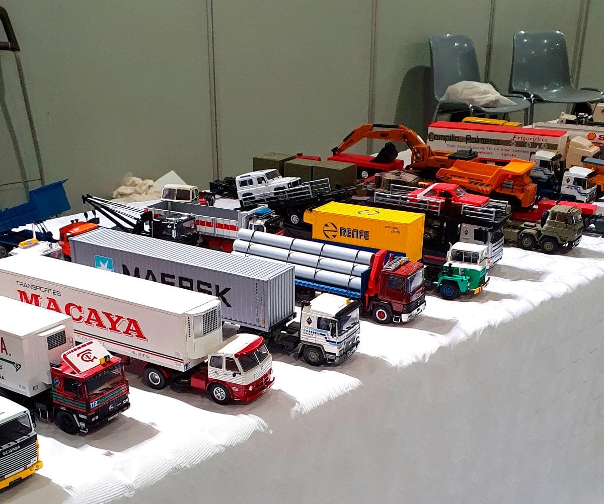 maquetas camiones