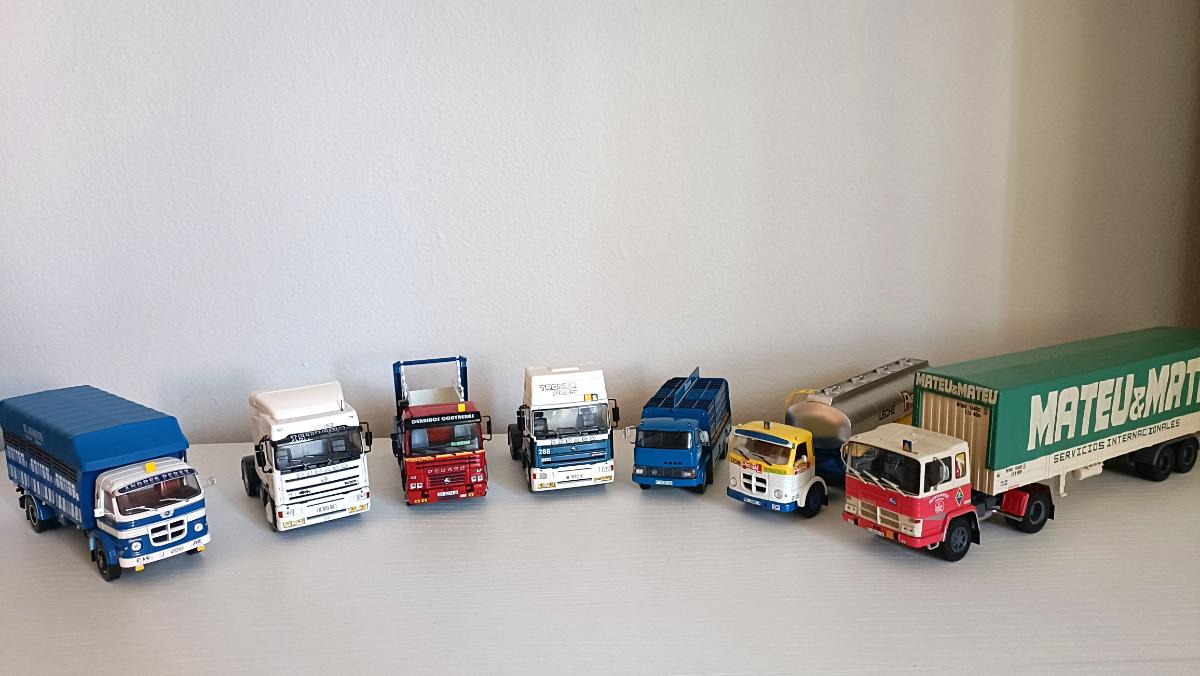 maquetas camiones
