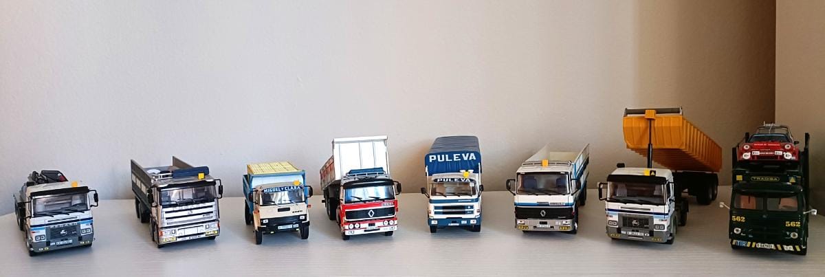 maquetas camiones