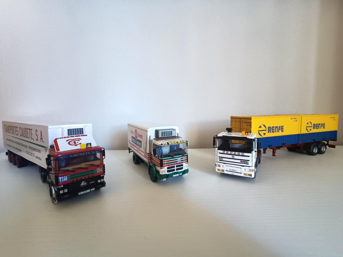 maquetas camiones