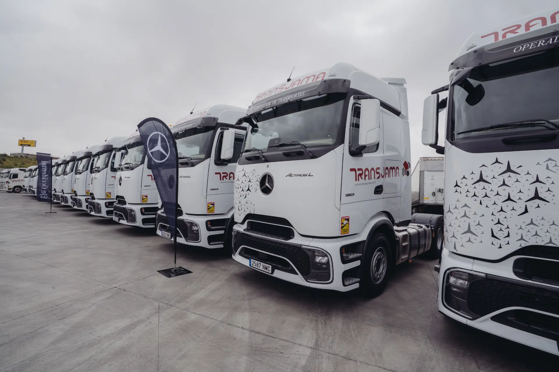 O.T. Transjama suma 22 Mercedes-Benz Actros 1853 LS StreamSpace ProCabin a su flota