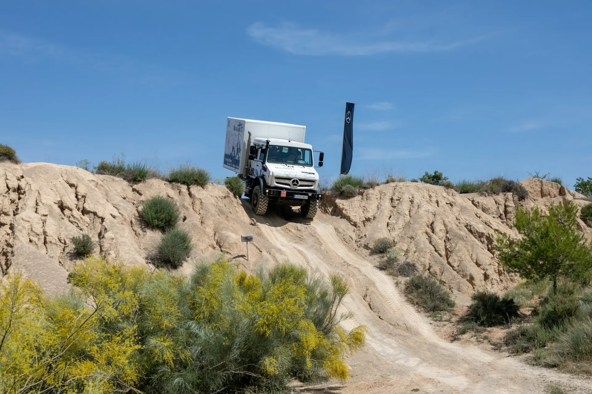 Autoprima y Rosenbauer celebran las primeras jornadas de conducción Unimog para incendios forestales