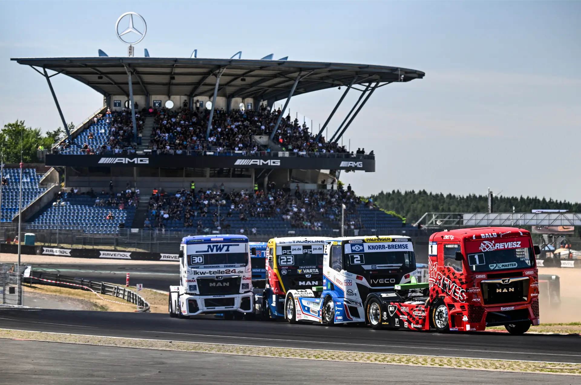 Kiss arrasa en Nürburgring y se afianza en el liderato del Europeo de Camiones