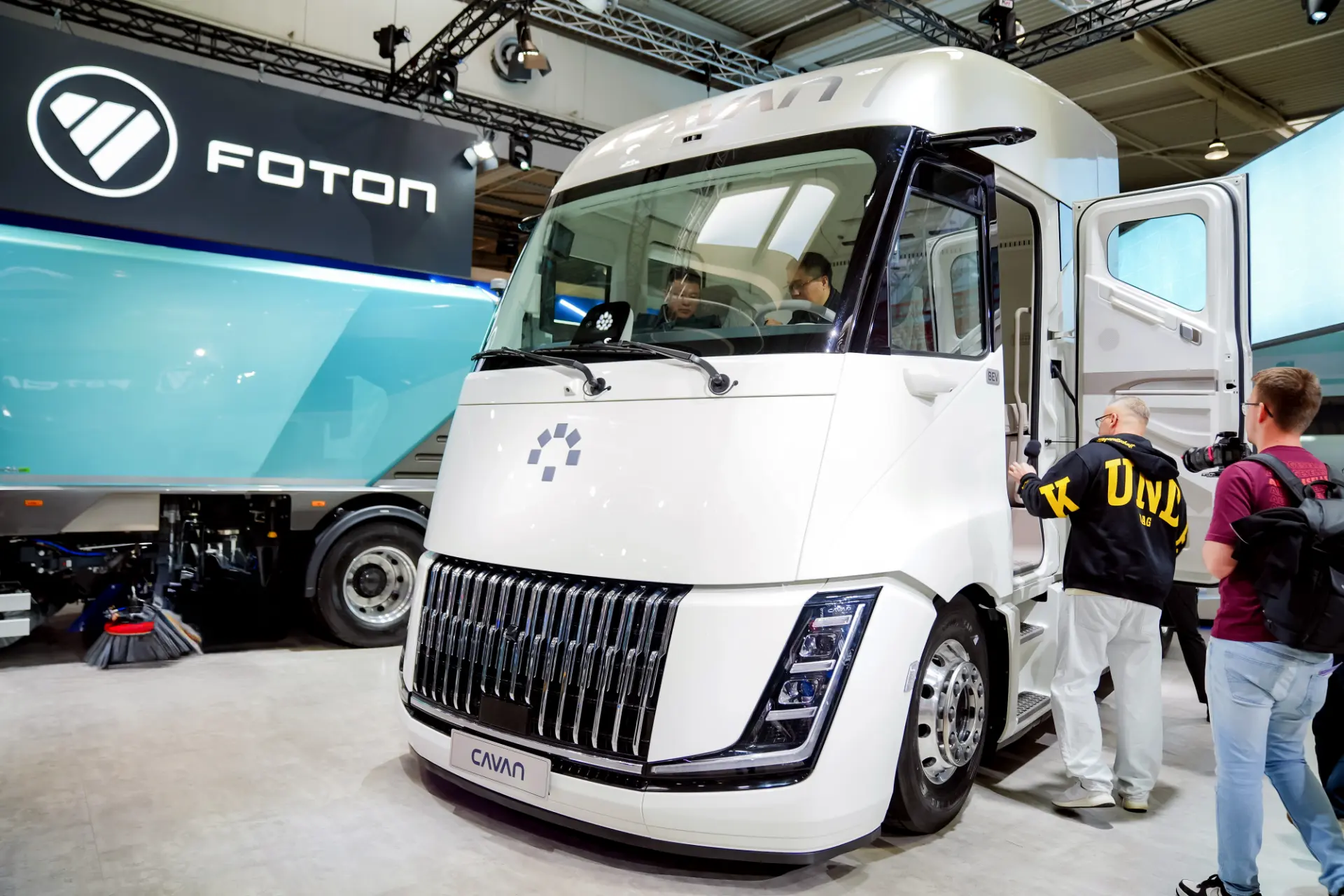 Foton CAVAN BEACON: más de 600 kilómetros y carga de megavatios para la larga distancia