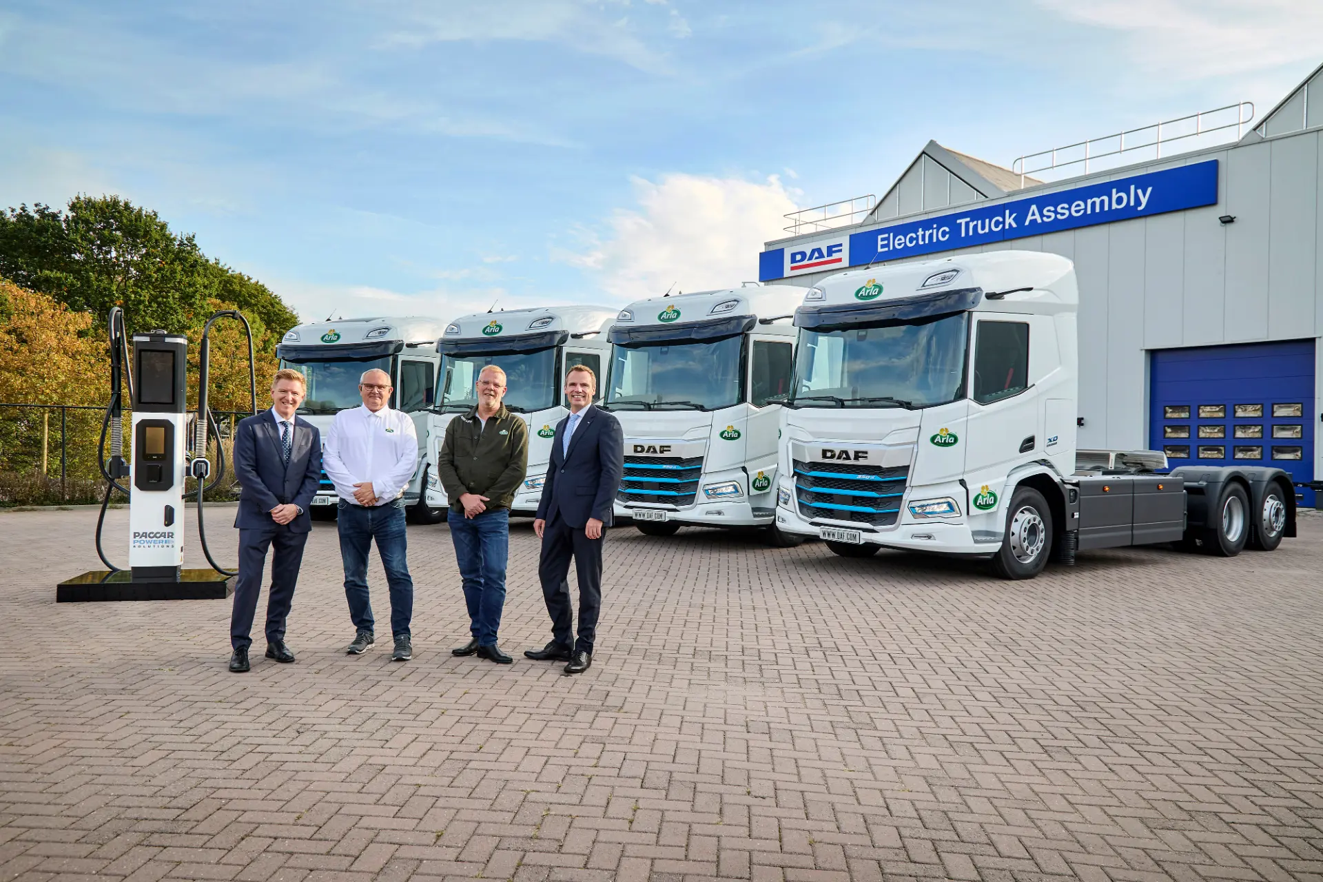 Arla Foods incorpora cuatro DAF XD Electric con hasta 550 kilómetros de autonomía
