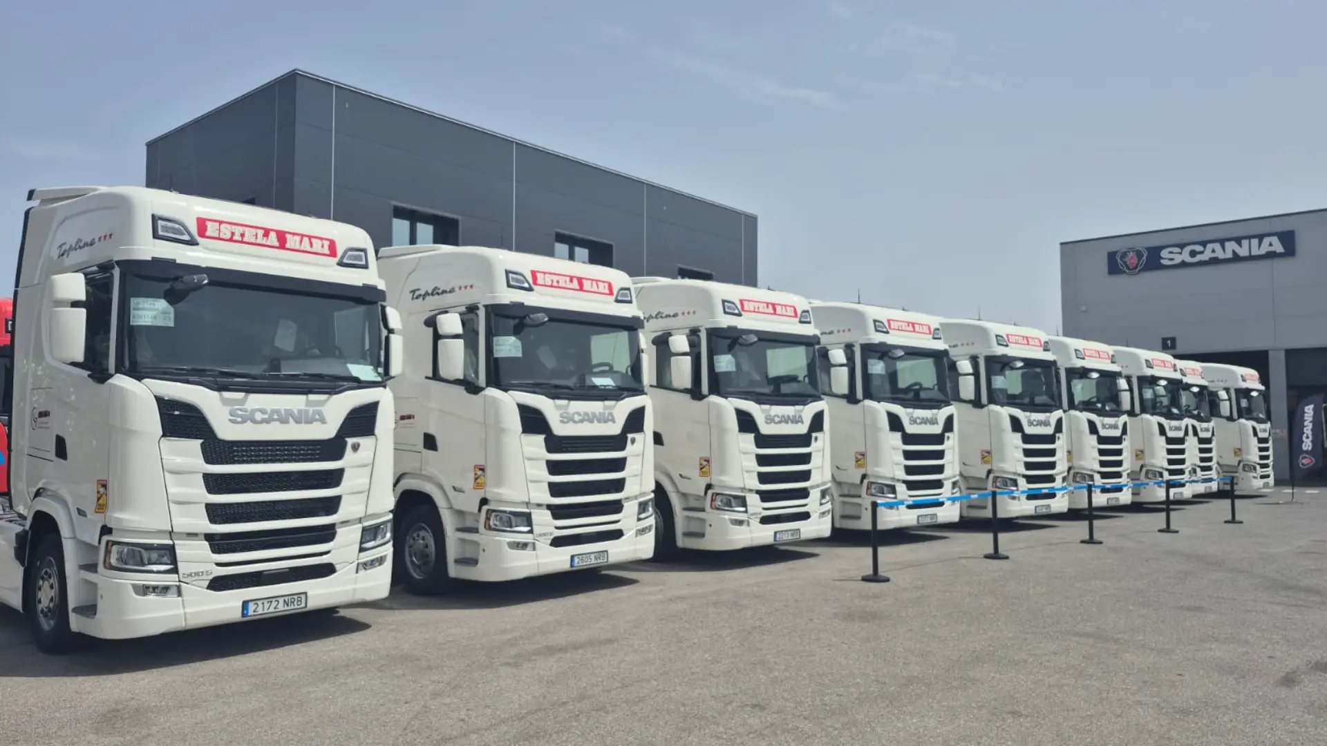 Estela Trans incorpora 17 Scania 500 S para sus rutas internacionales